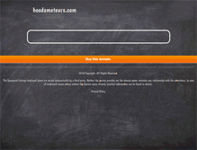 Tablet Screenshot of hoodameteurs.com